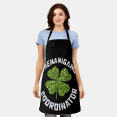 Shenanigans-Koordinator Funny St Patrick's Day Schürze (Getragen)