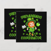 Shenanigans-Koordinator Funny Teacher St Patrick's (Vorne/Hinten)
