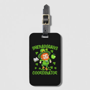 Shenanigans-Koordinator Funny Teacher St Patrick's Gepäckanhänger