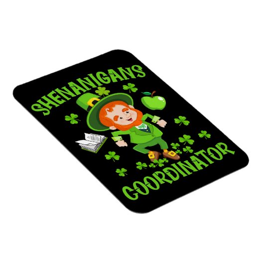 Shenanigans-Koordinator Funny Teacher St Patrick's Magnet (Rechte Seite)