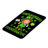Shenanigans-Koordinator Funny Teacher St Patrick's Magnet (Linke Seite)