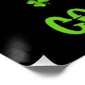 Shenanigans-Koordinator Funny Teacher St Patrick's Poster (Ecke)