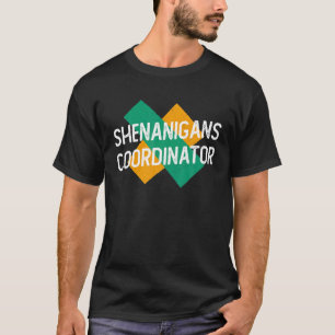 Shenanigans Koordinator Funny Teacher St Patricks T-Shirt