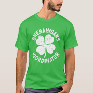Shenanigans-Koordinator Funny Teacher St Patrick's T-Shirt