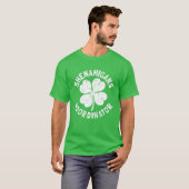 Shenanigans-Koordinator Funny Teacher St Patrick's T-Shirt (Vorne ganz)
