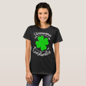 Shenanigans-Koordinator Funny Teacher St Patrick's T-Shirt (Vorne ganz)