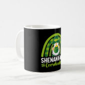 Shenanigans-Koordinator Gnomes St Patrick's Day Kaffeetasse (Vorderseite Links)
