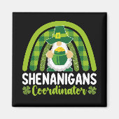 Shenanigans-Koordinator Gnomes St Patrick's Day Magnet (Vorne)