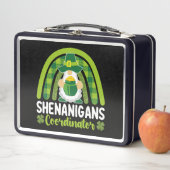 Shenanigans-Koordinator Gnomes St Patrick's Day Metall Brotdose (Beispiel)