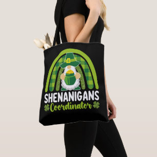 Shenanigans-Koordinator Gnomes St Patrick's Day Tasche