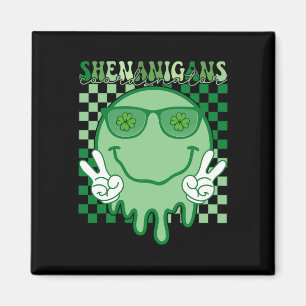 Shenanigans Koordinator Groovy St Patricks Day Män Magnet