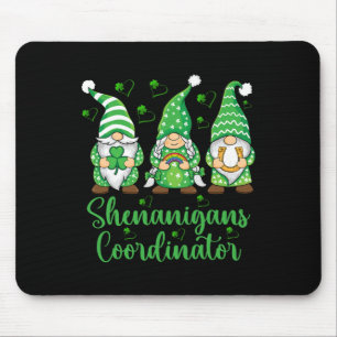 Shenanigans Koordinator Irische Gnome - St. Patric Mousepad