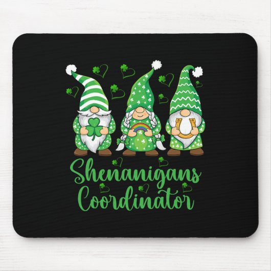 Shenanigans Koordinator Irische Gnome - St. Patric Mousepad (Vorne)