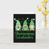 Shenanigans Koordinator Irish Gnomes - St Patricks Karte (Gelbe Blume)