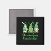Shenanigans Koordinator Irish Gnomes - St Patricks Magnet (Vorderseite/Rückseite)