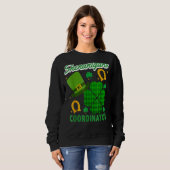 Shenanigans-Koordinator Leprechaun St Patrick S Da Sweatshirt (Vorne ganz)