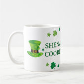 Shenanigans-Koordinator Lustiger St. Patrick's Day Kaffeetasse (Links)