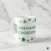 Shenanigans-Koordinator Lustiger St. Patrick's Day Kaffeetasse