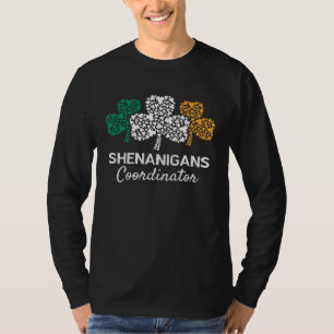 Shenanigans-Koordinator passender Lehrer St. Patri T-Shirt