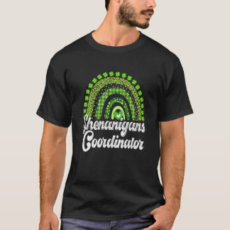 Shenanigans Koordinator Rainbow Teacher St Patrick T-Shirt