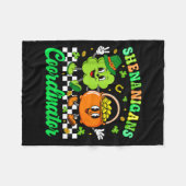 Shenanigans Koordinator Shamrock Lehrer St. Patric Fleecedecke (Vorderseite (Horizontal))