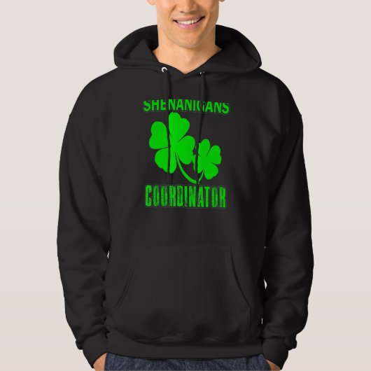 Shenanigans-Koordinator St Patrick's Day Men Wome Hoodie (Vorderseite)