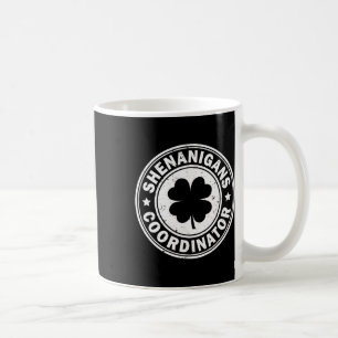 Shenanigans-Koordinator St. Patricks Day Shamrock Kaffeetasse
