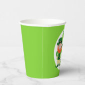 Shenanigans Leprechaun Kleeblatt St Patrick's Day Pappbecher (Rechts)
