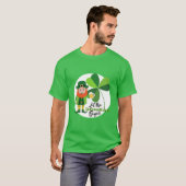 Shenanigans Leprechaun Kleeblatt St Patrick's Day T-Shirt (Vorne ganz)