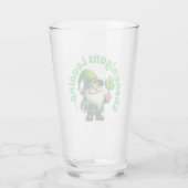 Shenanigans Loading Funny St. Patrick's Gnome Glas (Rückseite)