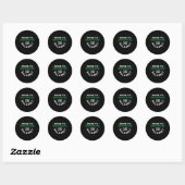 Shenanigans Malarkey St. Paddy's Runder Aufkleber (Blatt)