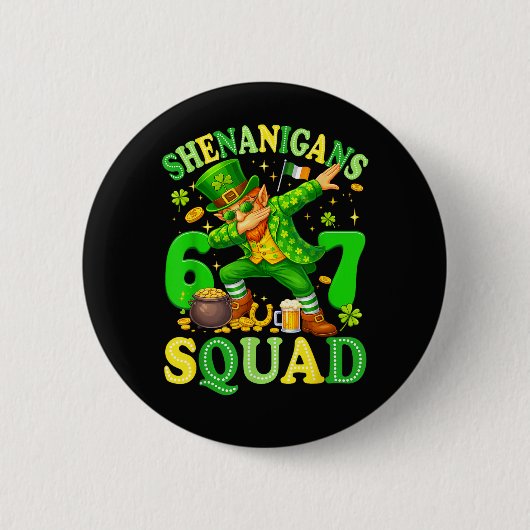 Shenanigans-Mannschaft Button (Vorderseite)