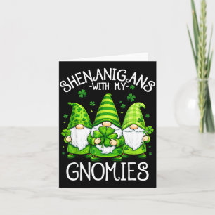 Shenanigans mit Gnomies lustiger St. Patrick's Day Karte