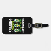 Shenanigans mit meinen Gnomies gewinnen St Patrick Gepäckanhänger (Vorderseite horizontal)