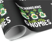 Shenanigans mit meinen Gnomies gewinnen St Patrick Geschenkpapier (Rolleneckpunkt)