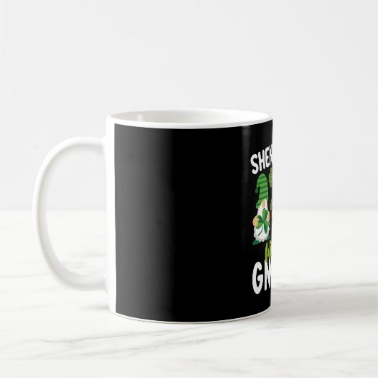 Shenanigans mit meinen Gnomies gewinnen St Patrick Kaffeetasse (Links)