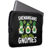 Shenanigans mit meinen Gnomies gewinnen St Patrick Laptopschutzhülle (Vorne Rechts)