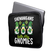 Shenanigans mit meinen Gnomies gewinnen St Patrick Laptopschutzhülle (Vorderseite Links)
