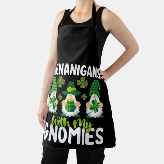 Shenanigans mit meinen Gnomies gewinnen St Patrick Schürze (InSitu)