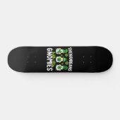 Shenanigans mit meinen Gnomies gewinnen St Patrick Skateboard (Horizontal)