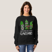 Shenanigans mit meinen Gnomies Nurse St Patrick's Sweatshirt (Vorne ganz)