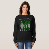 Shenanigans mit meinen Gnomies St Patrick S Day Gn Sweatshirt (Vorne ganz)