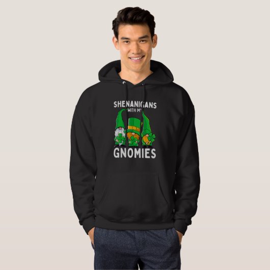 Shenanigans mit meinen Gnomies St Patrick's Day Gn Hoodie (Vorne ganz)