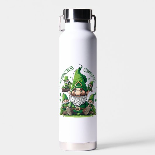Shenanigans mit meinen Gnomies St Patrick's Day Gn Trinkflasche (Vorne)