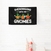 Shenanigans mit meinen Gnomies St Patricks Day Gno Banner (InSitu)
