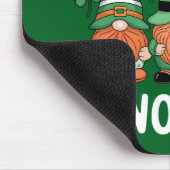 Shenanigans mit meinen Gnomies St Patrick's Day Ir Mousepad (Ecke)