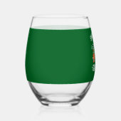 Shenanigans mit meinen Gnomies St Patrick's Day Ir Weinglas Ohne Stiel (Rechts)