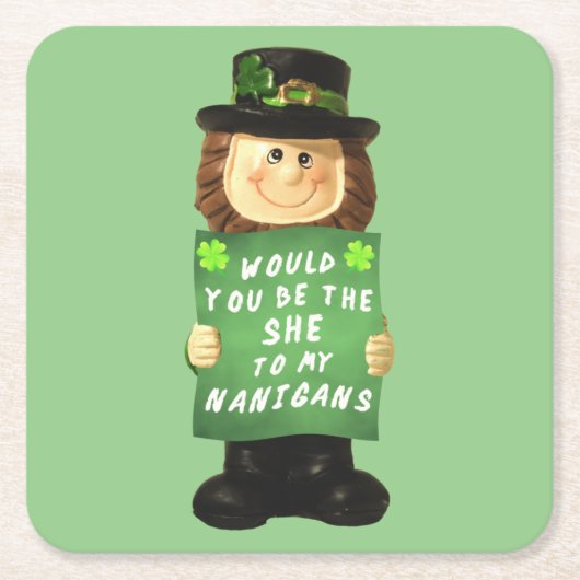 Shenanigans Rechteckiger Pappuntersetzer (Vorderseite)