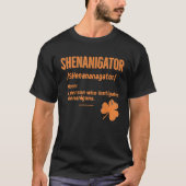 Shenanigans Shirt Funny Shenanigator Saint Patrick (Vorderseite)