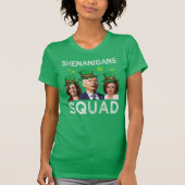 Shenanigans Squad Anti Biden St Patrick's Day T-Shirt (Vorderseite)